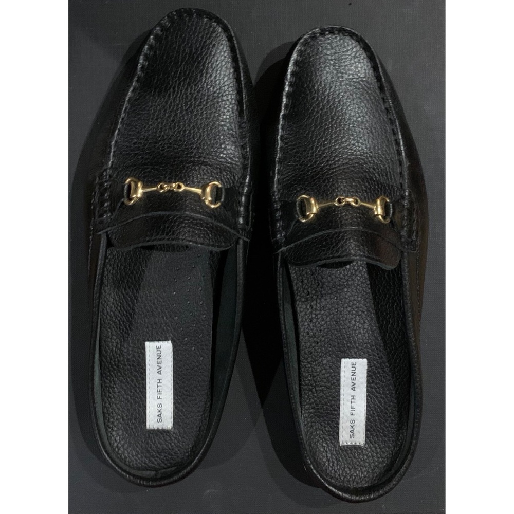 Saks Fifth Avenue | leather mules